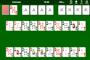 Colorado Solitaire screenshot